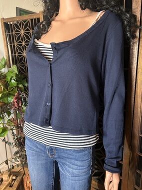 NWT MACYS HIPPIE ROSE TWO TOPS XL